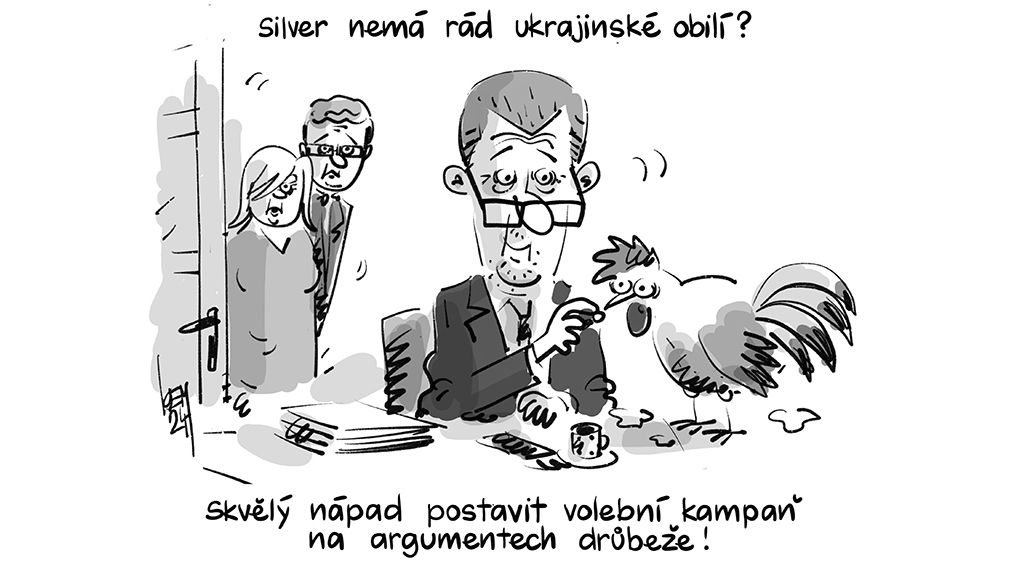 KEMEL: Silver nemá rád ukrajinské obilí